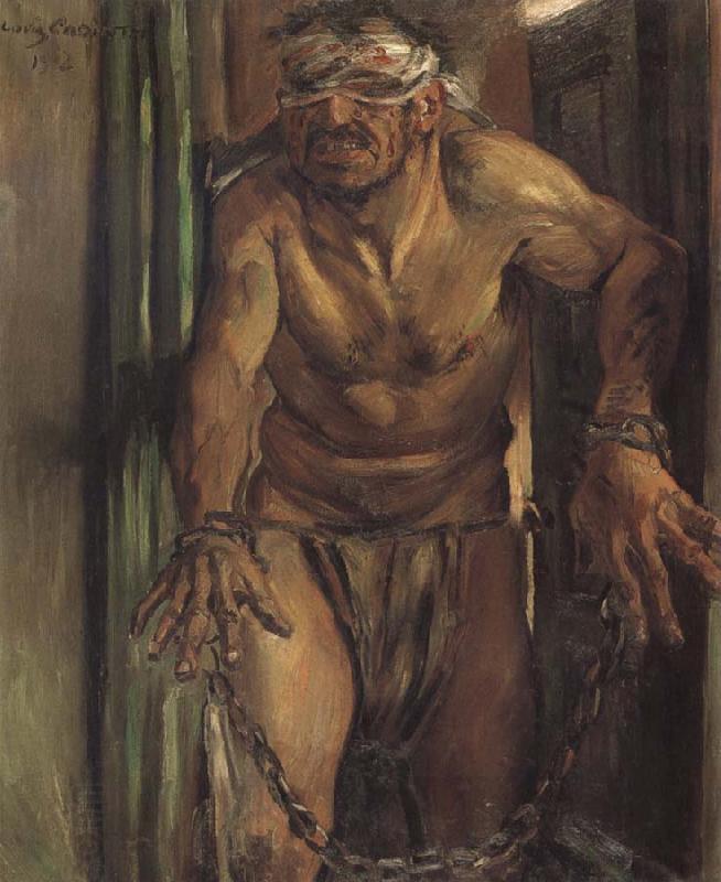 Lovis Corinth Samson Blinded China oil painting art